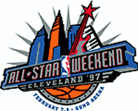 1996-1997 ALL STAR GAME CLEVELAND